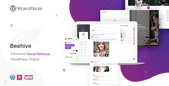 Beehive 1.6.1 – Social Network WordPress Theme