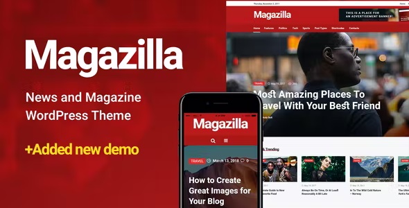 Magazilla 1.2.8 – News & Magazine Theme