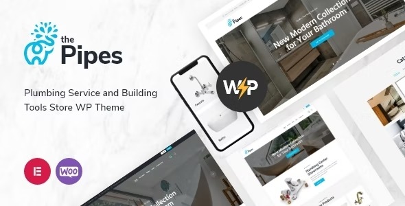 The Pipes 1.19.0 – Plumbing Service and Building Tools Store WordPress Theme