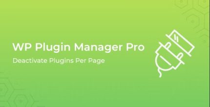 WP Plugin Manager Pro Deactivate plugins per page