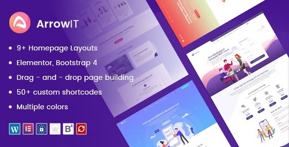 ArrowIT 2.0.7 – Technology, Digital Transformation WordPress Theme