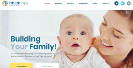 ChildHope - Child Adoption Service & Charity WP