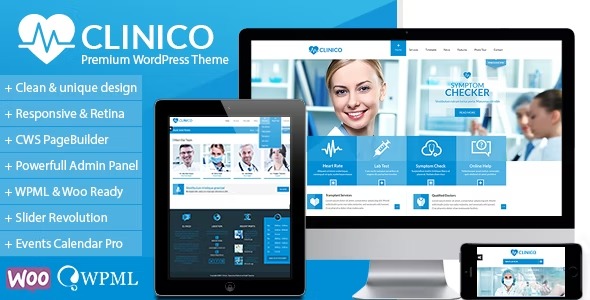 Clinico 1.8.4 – Premium Medical and Health Theme