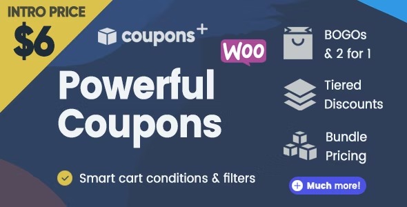 Coupons + 2.2.5 – Advanced WooCommerce Coupons Plugin