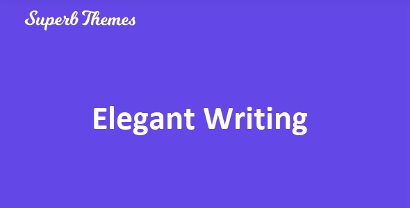 Elegant Writing 112.2
