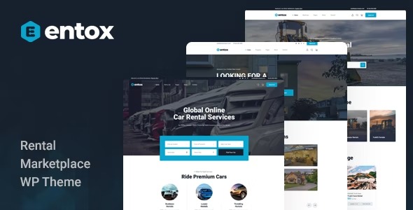 Entox 1.2.5 – Rental Marketplace WordPress Theme