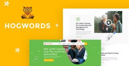 Hogwords - Education Center WordPress Theme