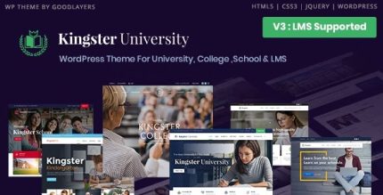 Kingster - Education WordPress For University