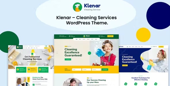 Klenar 1.1.2 – Cleaning Services WordPress Theme + RTL
