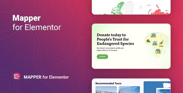 Mapper 1.0.8 – Interactive World Map for Elementor