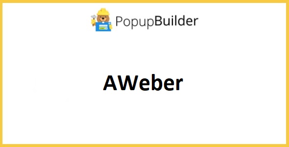 Popup Builder AWeber 3.2