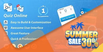 Quiz Online - Trivia Quiz | Quiz Game | Web Quiz + Admin Panel