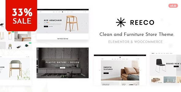 Reeco 1.5 – Furniture WooCommerce WordPress Theme