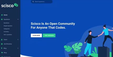 Scisco - Questions and Answers WordPress Theme