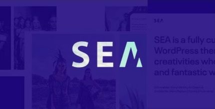 Creative SEA - Gallery Portfolio WordPress Theme