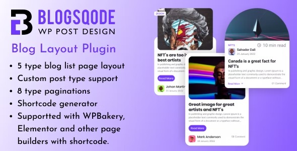 Blogsqode 3.0.0 – Blog Design for WordPress