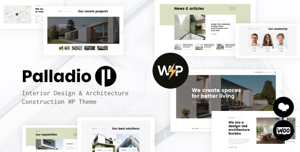 Palladio 1.1.9 – Interior Design & Architecture Construction WordPress Theme