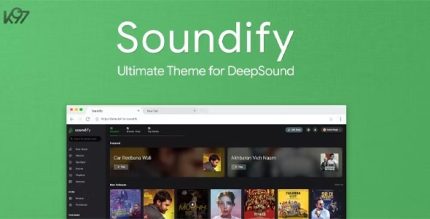 Soundify - The Ultimate DeepSound Theme