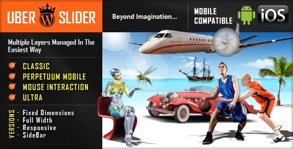 UberSlider 2.6 – Layer Slider WordPress Plugin