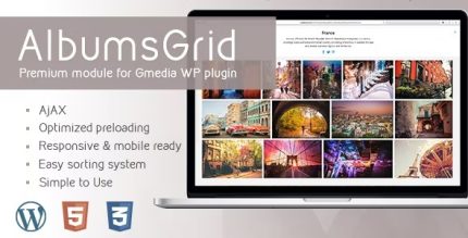 AlbumsGrid - Gallery Module for Gmedia plugin