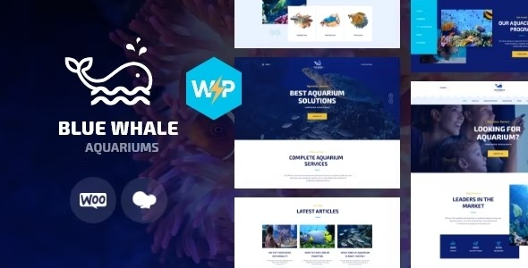 Aqualots 1.1.6 – Aquarium Installation and Maintanance Services WordPress Theme