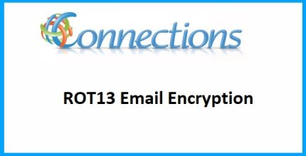 Connections Business Directory Extension ROT13 Email Encryption