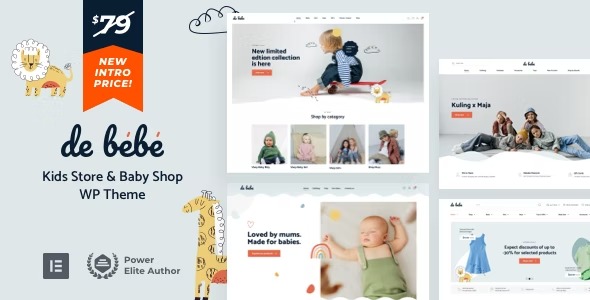 Debebe 36 – Baby Shop and Children Kids Store WordPress