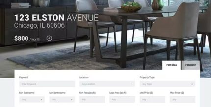 Good Homes - Real Estate WordPress Theme