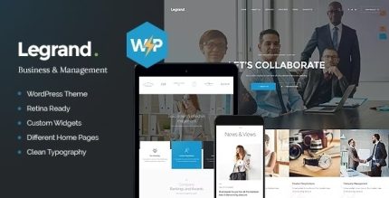 LeGrand - A Modern Multi-Purpose Business WordPress Theme
