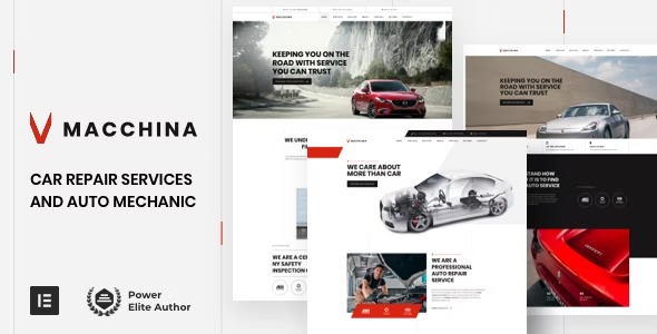 Macchina 39 – Auto Repair WordPress