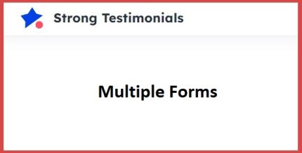 Strong Testimonials Multiple Forms