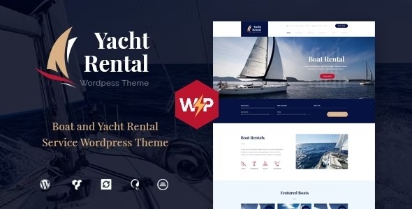 Yacht and Boat Rental Service WordPress Theme 1.3.0