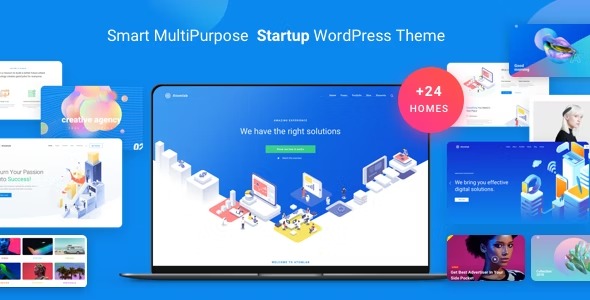 Atomlab 2.4.5 – Startup Landing Page WordPress Theme