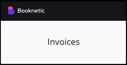 Booknetic Invoices