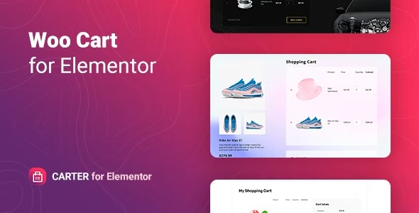 Carter 1.0.3 – Advanced WooCommerce Cart for Elementor