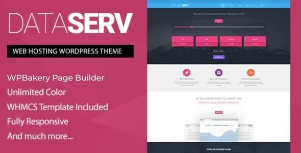 Dataserv 1.1.0 – Professional Hosting WordPress Theme