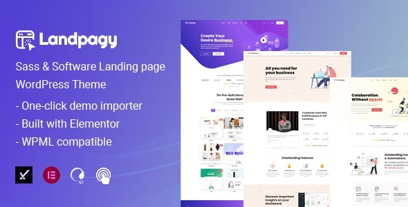 Landpagy 1.10.0 – Multipurpose Landing page WordPress Theme