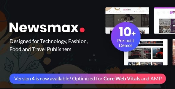 Newsmax 5.2 – Multi-Purpose News & Magazine Theme