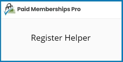 Paid Memberships Pro Register Helper