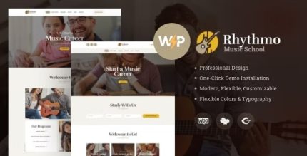 Rythmo - Arts & Music School WordPress Theme