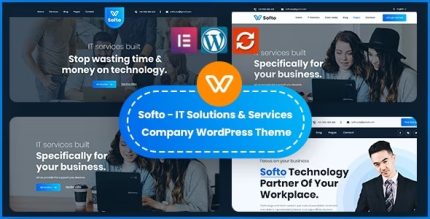 Softo - IT Solutions & Business Elementor Template Kit