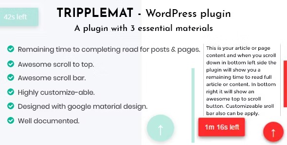 Tripplemat - WordPress Plugin