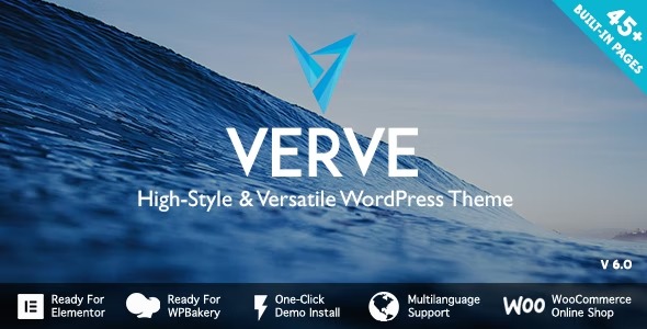 Verve 7.6 – High-Style WordPress Theme