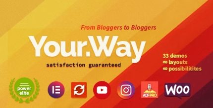 YourWay - Multi-Concept Blog WordPress Theme
