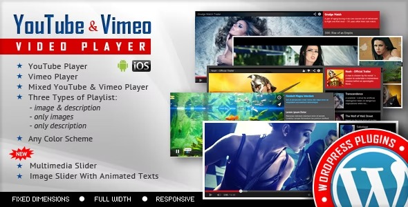 Youtube Vimeo Video Player and Slider WP Plugin 3.9.1