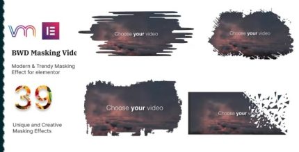 Masking Video - addon for Elementor