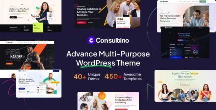 Consultino - Business Consulting Elementor Template Kit