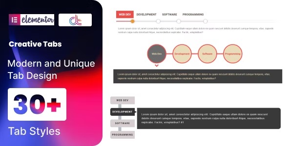 Creative Tabs 1.4 – addon for elementor