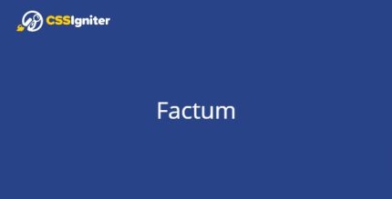 Factum - WordPress Theme