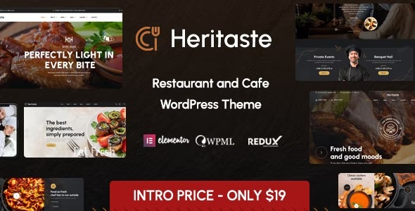 Heritaste 1.5 – Restaurant WordPress Theme